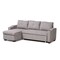 Baxton Studio Lianna Modern Light Grey Upholstered Sectional Sofa 143-8759 - alternate 1